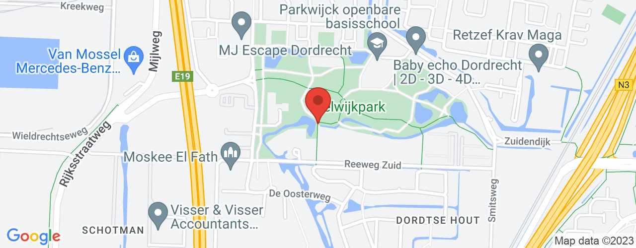 Google Maps afbeelding van de locatie van het incident. De locatie "51.7851017,4.6557488" is aangegeven met een rode marker.